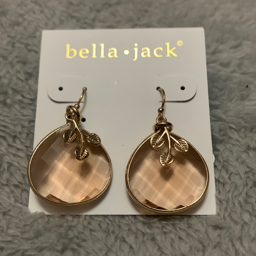 Bella Jack Faceted Dangle Earrings